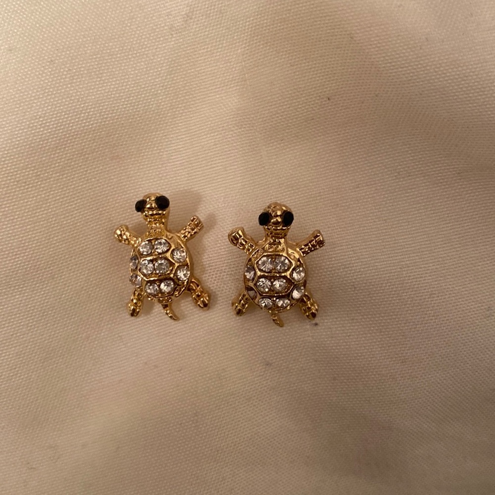 Turtle earrings